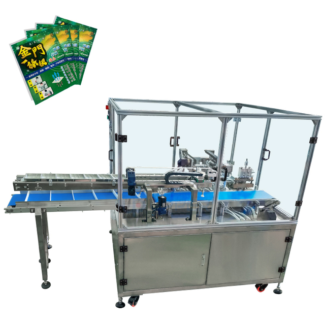 Horizontal Prefabricated Bag Feeding Packaging Machine ice cooling patch bagging