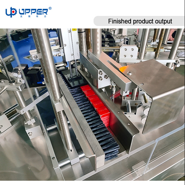 Auto Box Folding Rotary Small Bottle Vertical Cartoning Machine