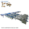Chocolate all stainless steel high-speed packaging line biscuit automatic feeding packaging machine