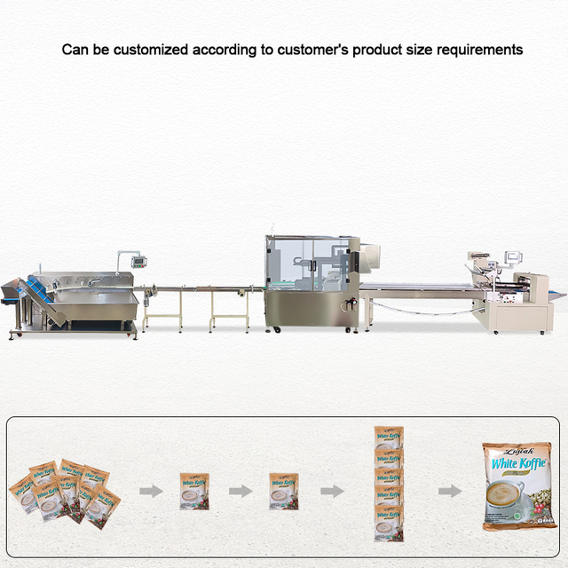 Sachet Bag Sorting Counting Pillow Packing Machine 