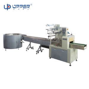 Automatic Horizontal Chocolate Packaging Machine Chocolate Biscuit Envelop Fold Wrapping Machine