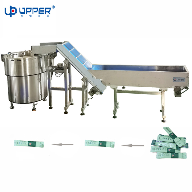 Bag Solid Beverage Milk Tea Coffee Automatic Sachet Sorter Horizontal Roller High Speed Centrifugal Rotary Plate Automatic Counting Package Sorting Machine