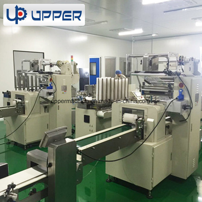 Biscuit with Tray Packaging Feeding and Packing Line Automatic