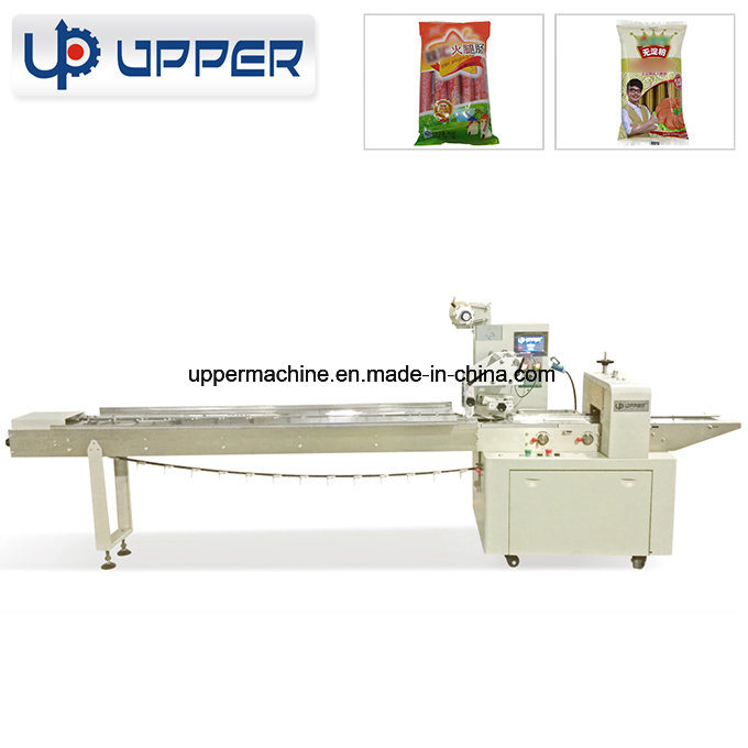 Foshan Factory Price Rotary SS304 Pillow Type Modified Atmosphere Food Packing Machine