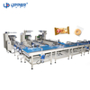 Foshan Upper Automatic Bread Bun Cup Cake Sliced Cake Feeding Packaging Machine Line