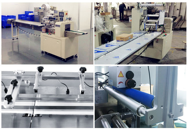 Upb320 Automatic Horizontal Wrapper Flow Bag Packaging Machine for Food