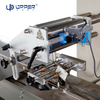 Upb-100 Pillow Type Biscuit Bread Cookie Cake Soap Chocolate Flow Packing Machine Line Full Automatic Horizontal for Support Sporting Goods Packaging Machinery