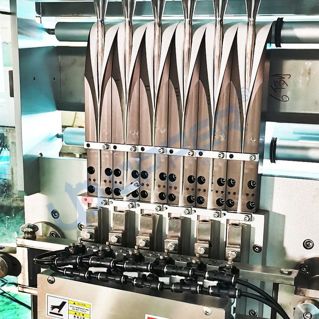 Multi-Lane Solid Granular Multiline Pack Mini Bag Sugar Milk Packet Round Corner Small Plastic Granules Stick Packing Machine