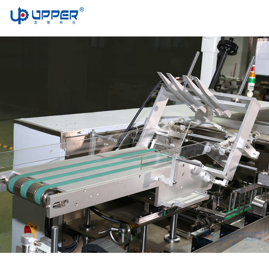 Coffee Box Cartoner Packaging Machine Fully Automatic Double Side Tape Applicator Cartoner Machine