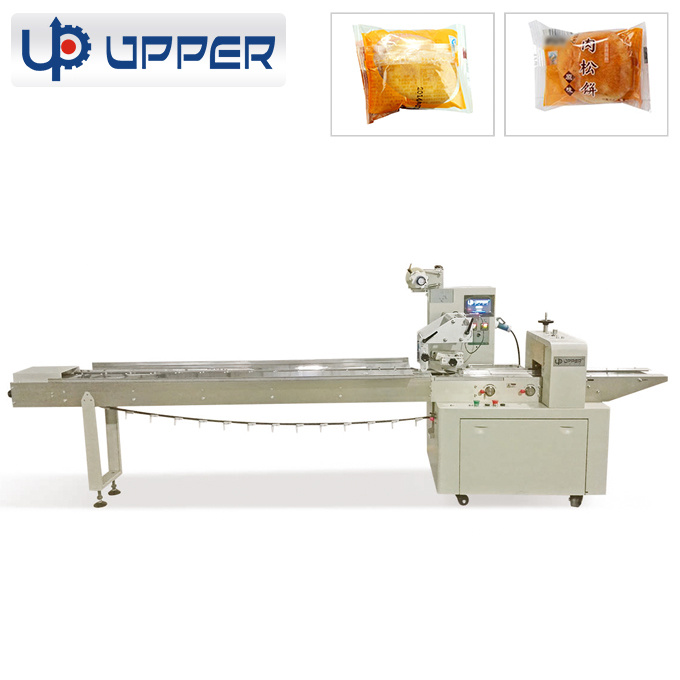 Automatic Food / Chocolate / Soap Plastic Bag Flow Pillow Packing Machine, Pillow Bag Packaging Machine