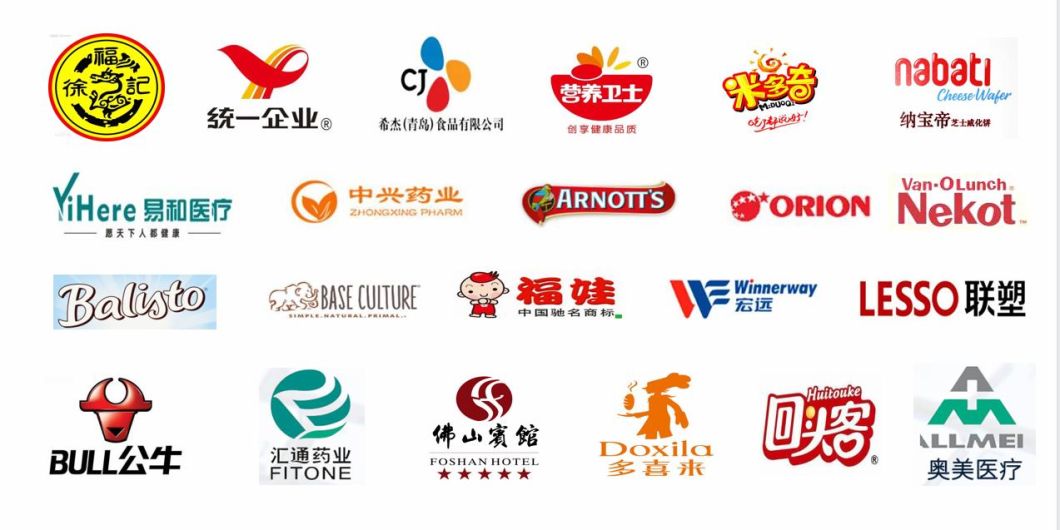 China Commercial High Speed Date Printer Pillow Bag Packing Machinery Bread Toast Burger Bun Pizza Packaging Machine