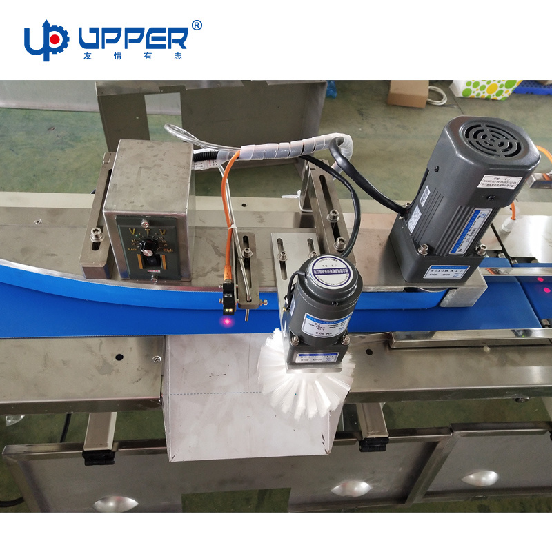 Pillow Packaging Machine Illustration Manipulator Food Packaging Cooking Production and Processing Packaging Line Assembly Line Packaging Machine