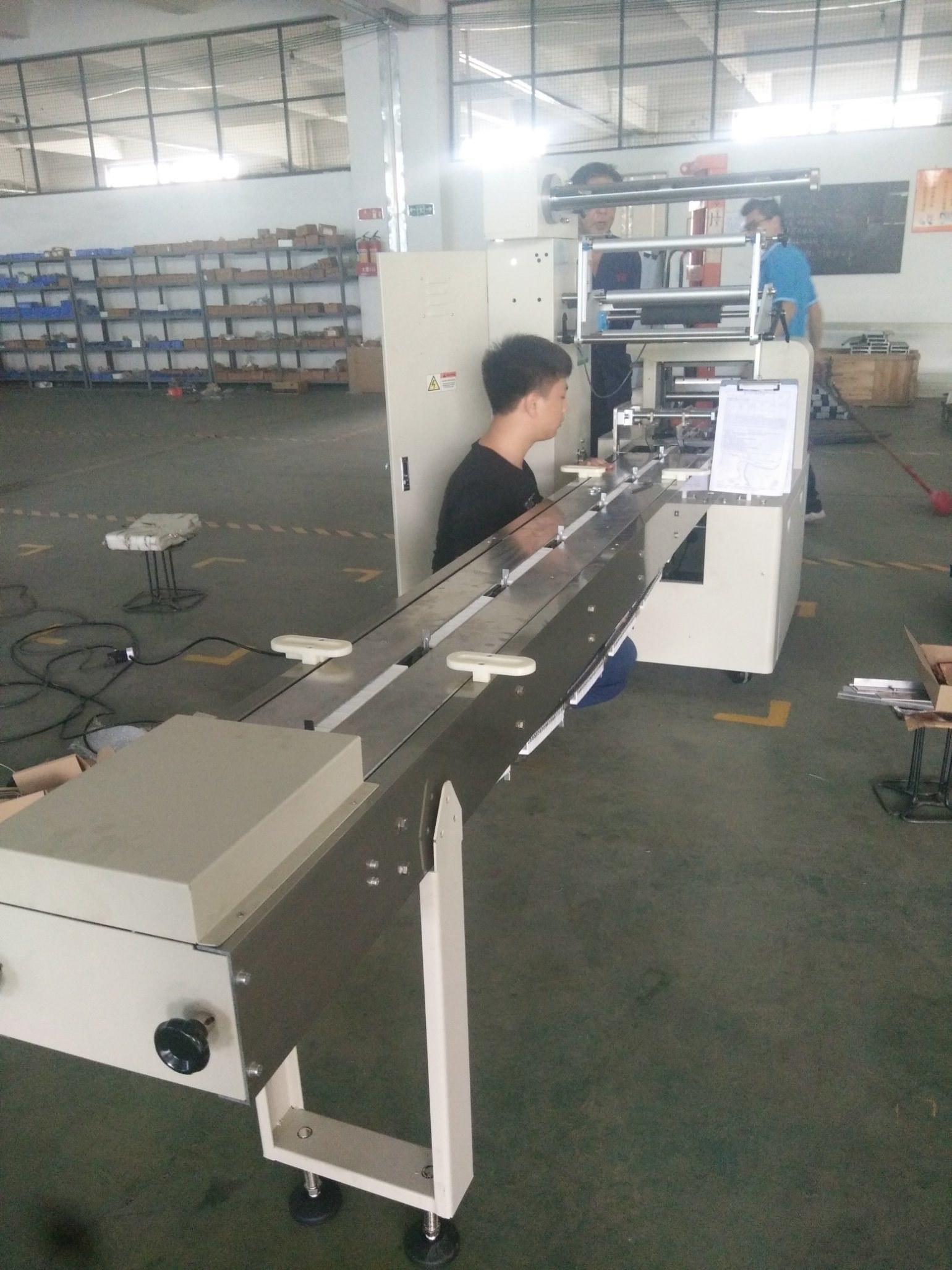 Automatic Horizontal Flow Packing Machine Flow Wrap Packing Machine