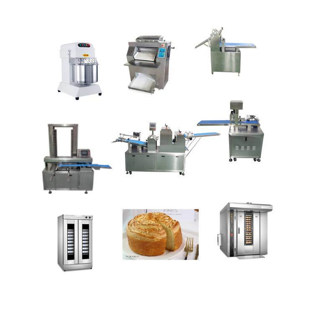 Automatic Egg Tart Production Line Lactic Acid Bacteria Bread Making Machine Pineapple Buns Equipment Dough Processing Upper