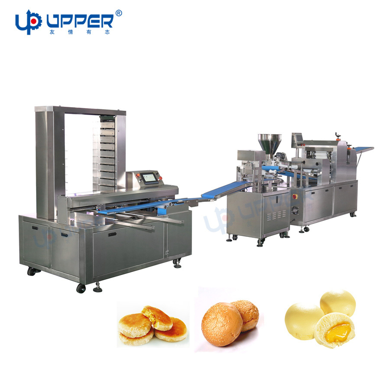 China Bread Bun Wife Cake Bean Cake Pastry Cookies Making Machine