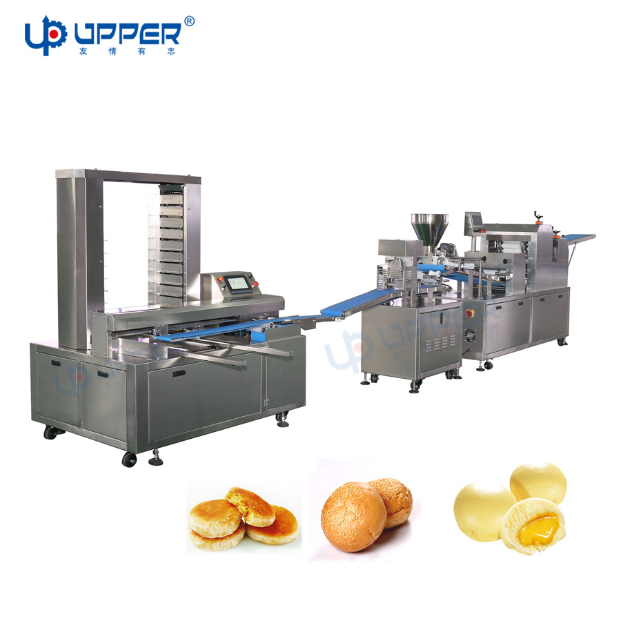 China Bread Bun Wife Cake Bean Cake Pastry Cookies Making Machine