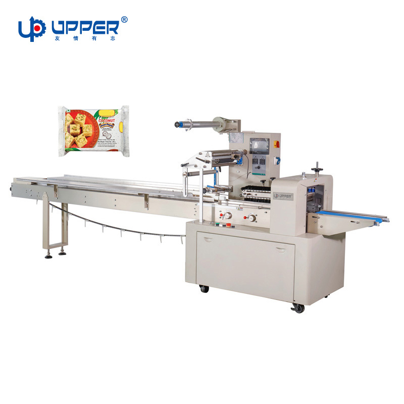 Food Packing Machine Upb-100 Upper with Servo Motor for Bread Cake Biscuit Sweet