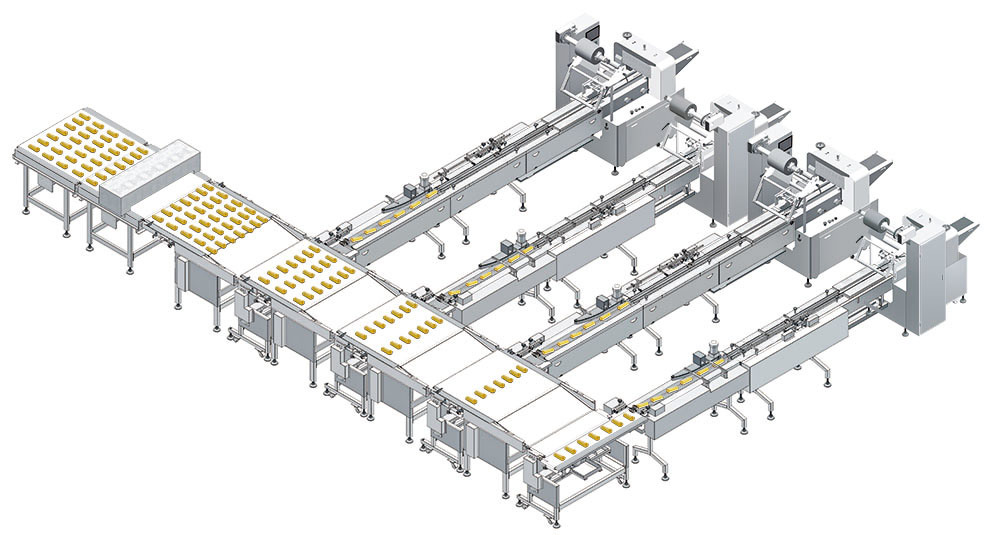 Nitrogen Packaging Machine for Cake