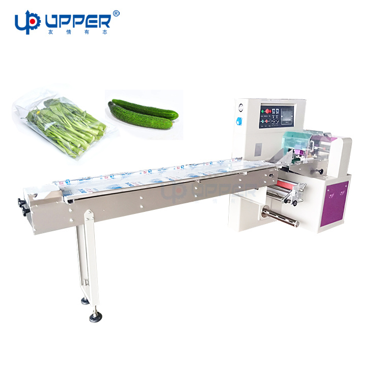 Automatic Fruit Vegetable Carrot Pouch Flow Horizontal Packing Packaging Machine