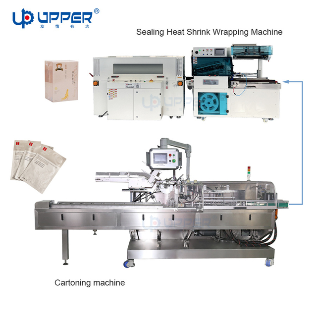 Automatic Horizontal Cartoning Carton Packing Box Packaging Machine for Mask Tube Cosmetic Bottle Soap Glove Food Blister Hardware Accessories