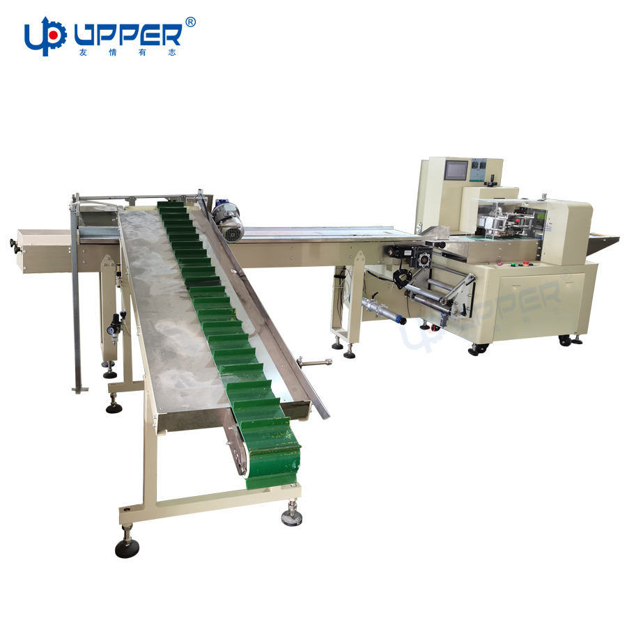 Upper Candle Soap Daily Necessities Rising Feeder Pillow Type Horizontal Automatic Small Packaging Convenient Packaging Machine