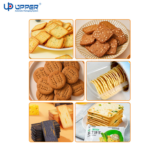 Large capacity Automatic Biscuit Starwheel Stacking Machine Penny Stacker Cookies Sorting Machine