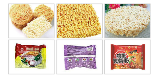 Pillow Instant Noodles Automatic Packing Machine Line