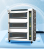 Baking Horno Bakery Equipment Commercial Gas Electric Pizza Oven for Sale Price, Gas 2 3 Deck Industrial Cake Bread Baking Ovens