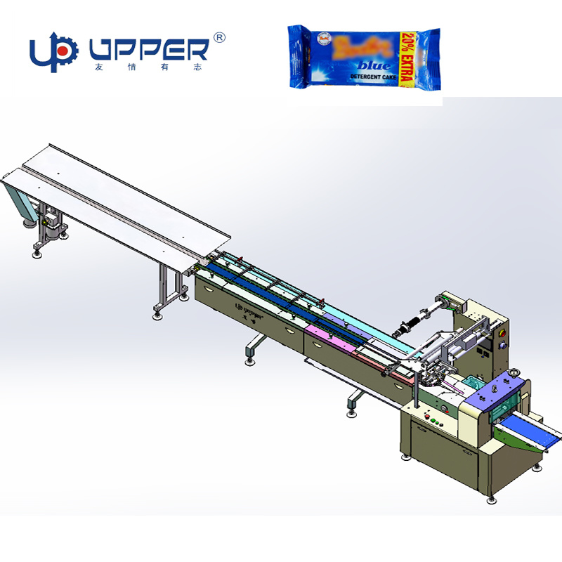 Automatic Soap Wrapping Machine Detergent Soap Automatic Packing System