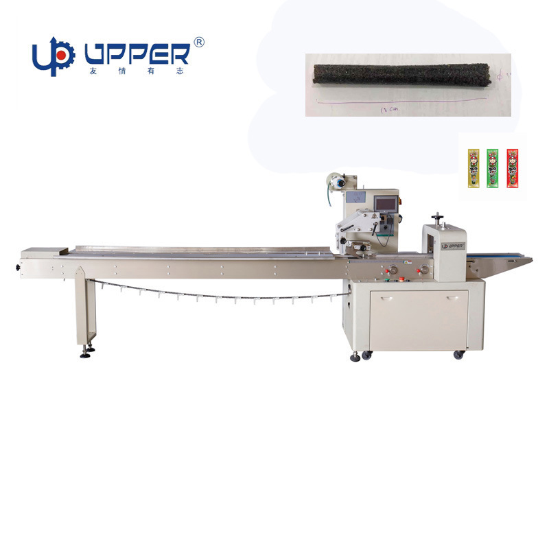 Sea Sedge Nori Wafer Roll Packing Machine Flow Package Machine