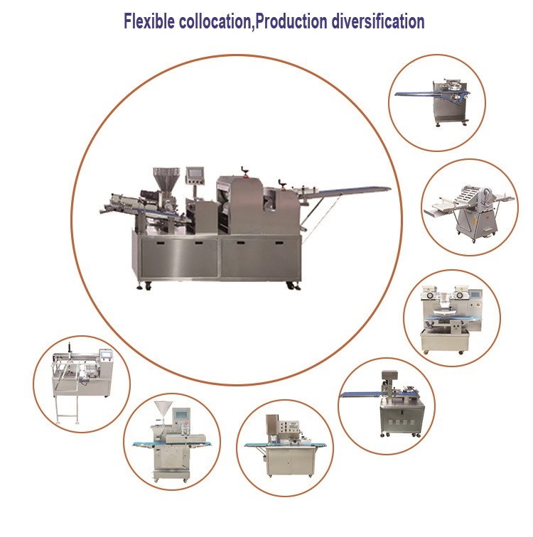 Dough Mixer Spiral Automatic Dough Sheeter Dough Shaper Machine Dough Mixing Machine Biscuit Dough Mixer Commercial Dough Roller Dough Cutter Machine