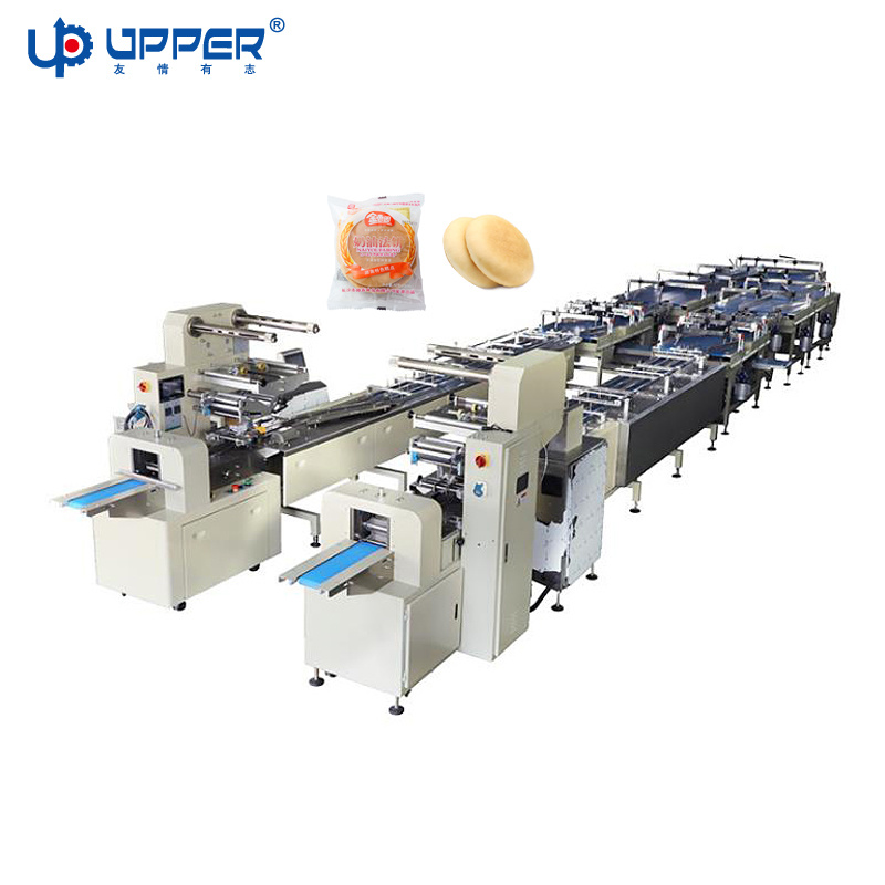 Foshan Upper Automatic Double Layer French Bread Biscuit Packing Machine Manufacturer