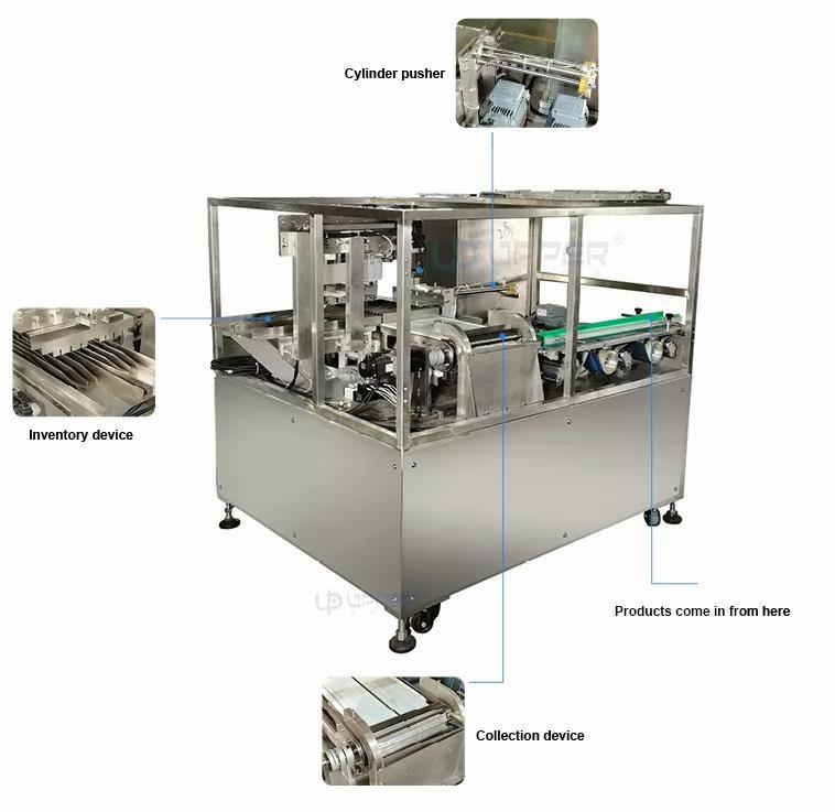 Vegetable Pillow Packing Machine Automatic Supermarket Fresh Vegetable Leaf Automatic Coding Machine Fruit Automatic Bagging Machine