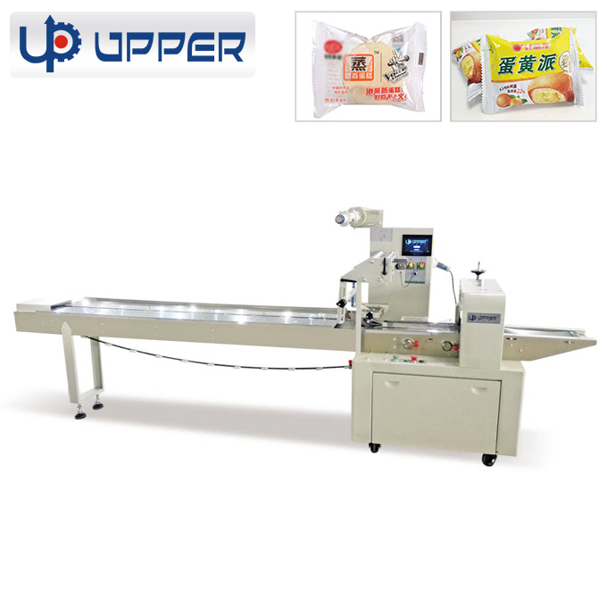 Automatic Down-Film Plastic Bags T-Shirt Flow Packaging Machine with Back Seal Garments Bagging Machine Clothes Pack Machine