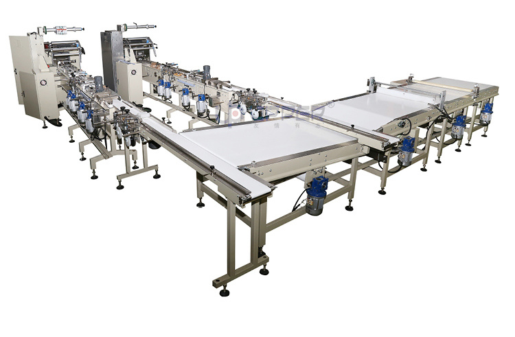 Automatic Feeding Alignment Disticution and Packing Without Workers System