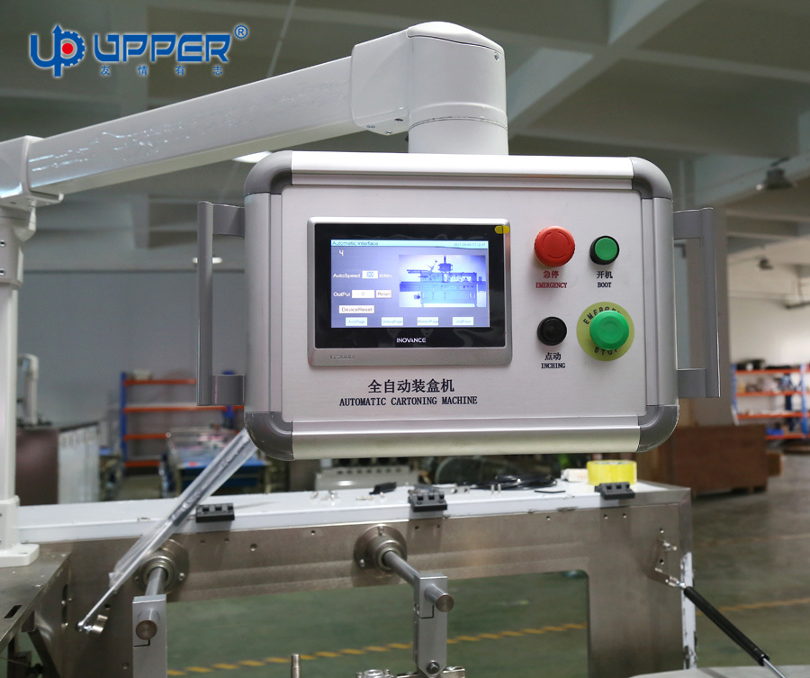 Full Automatic Cartoning Packaging Machine/Sauce Tube Carton Box Packing Machine