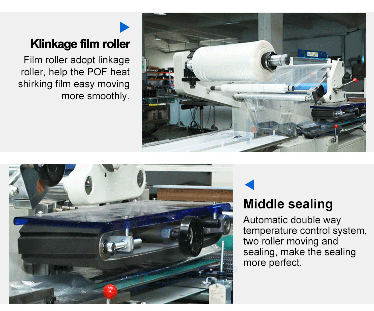 Full Automatic Energy Bar Food Protein Bar Biscuit Cookies Meal Powder Cartoning Machine and Glue Sealing Machine
