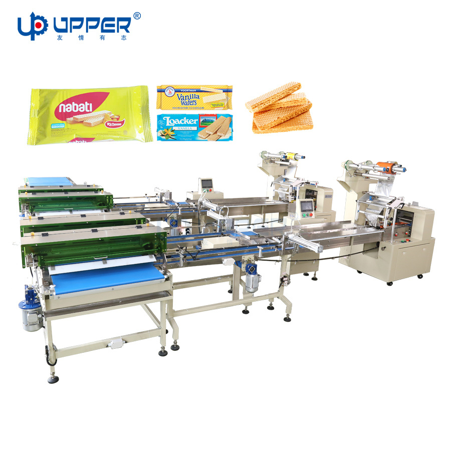 Wafer Biscuit Automatic Packing Machine Automatic Wafer Biscuit Packaging Machine