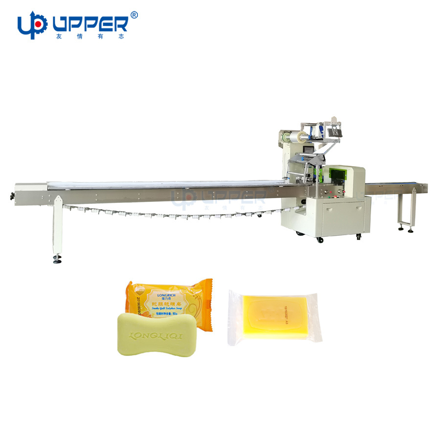 Flow Pack Horizontal Soap Packaging Machine Automatic