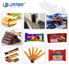 Foshan Upper Automatic One Layer Two Layer Coated Chocolate Wafer Biscuit Packing Line