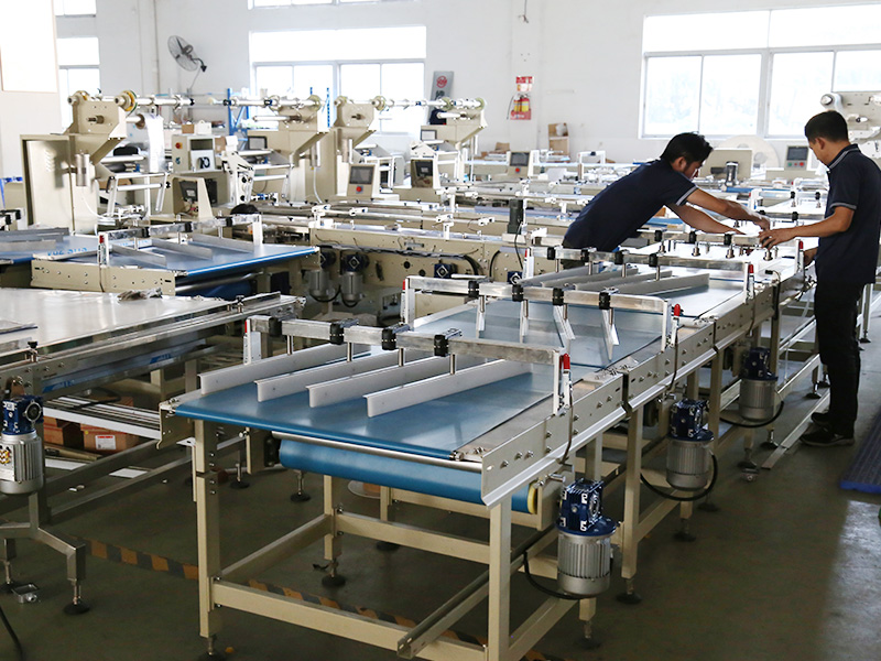 debugging inspection of packing machine