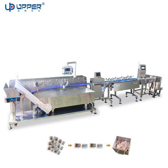 Small Disorder Sachet Pouch Sorting Counting Packing Collection Machine