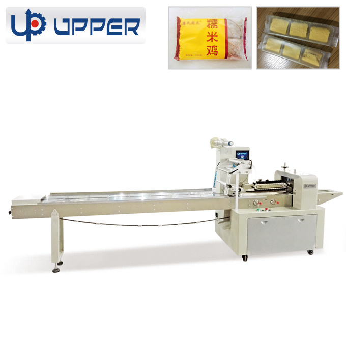 Easy Operation Automatic Pastry Horizontal Flow Packaging Machine