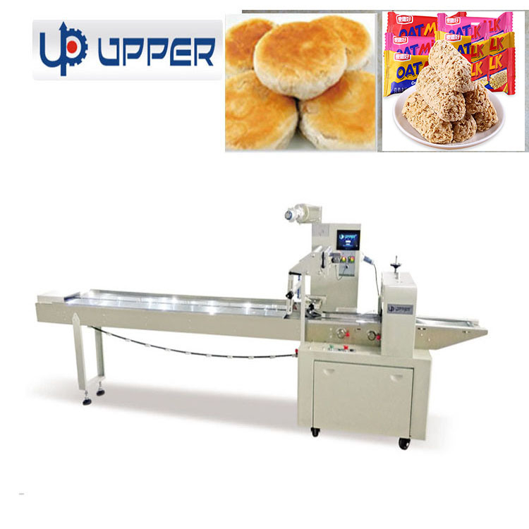 Swiss Roll Cake/Custard Cake /Rice Bar/Rice Cake/Muffin Packaging Machine