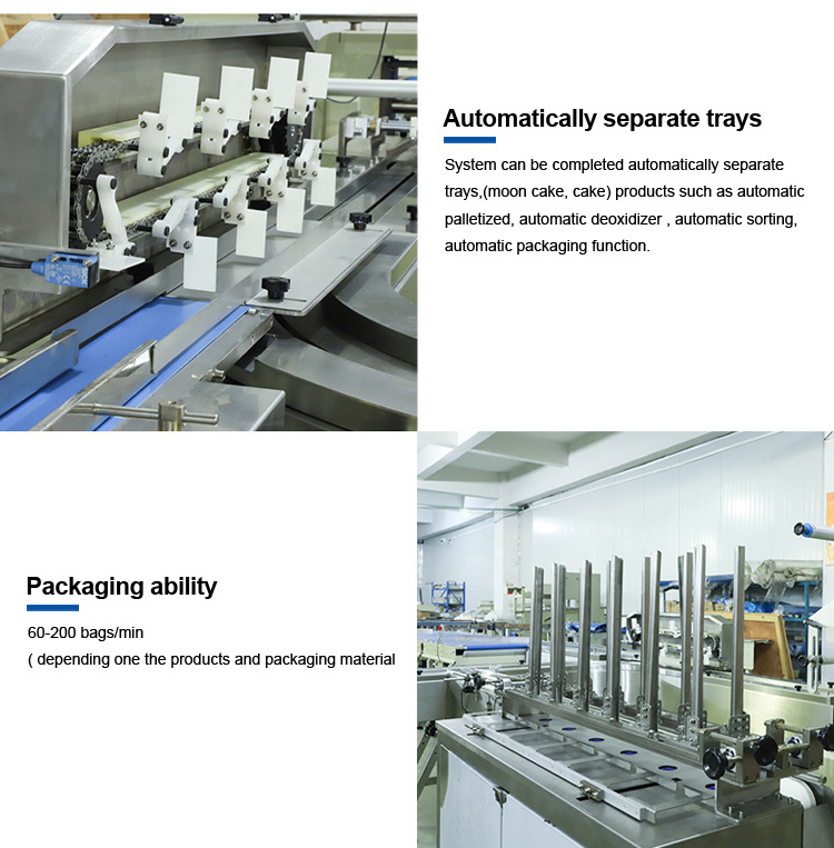 Multi-Function Packaging Machines Moon Ckae Packing and Feeding Line