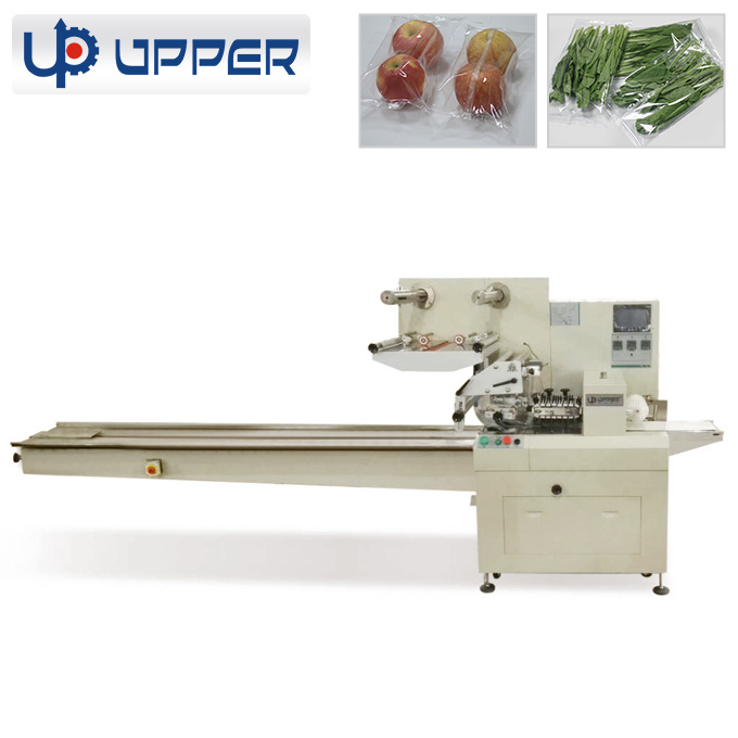 Foshan Factory Price Rotary SS304 Pillow Type Modified Atmosphere Food Packing Machine
