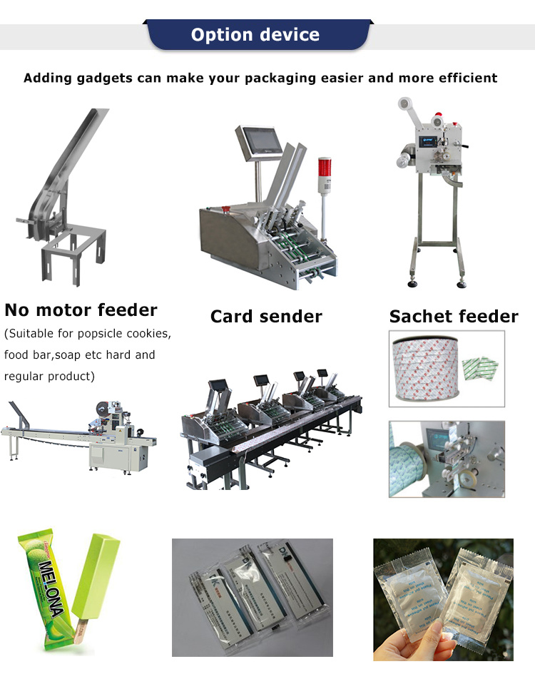 Bread Soap Food Automatic Horizontal Flow Packing Machine