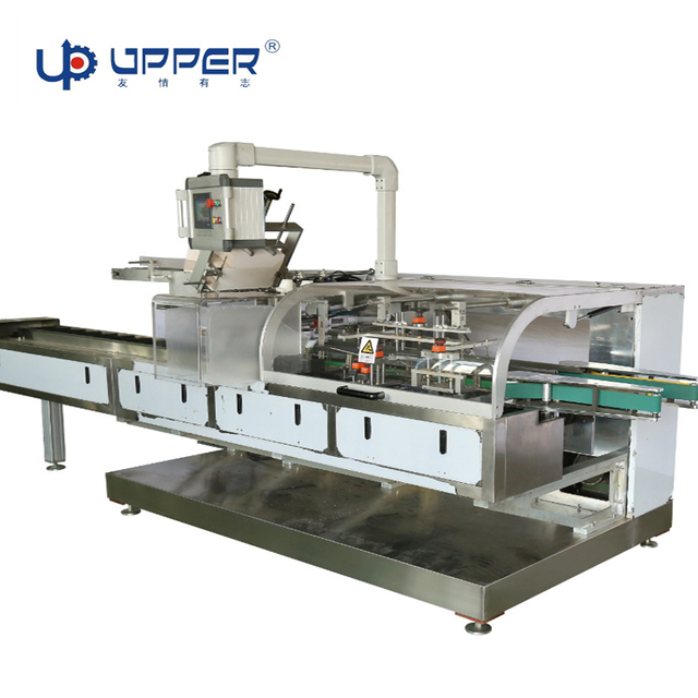 Suitable for Automatic Boxing of All Kinds of Rubber Gloves and Nitrile Gloves, The Machine Adopts Glue-Spray Sealing Gloves Boxing Machine