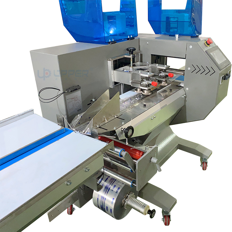 Automatic Pneumatic Extrusion Cutting Packaging Machine Soft Clay Gummies Fruit Puree Plastic Paper Bags Wrap Function Included