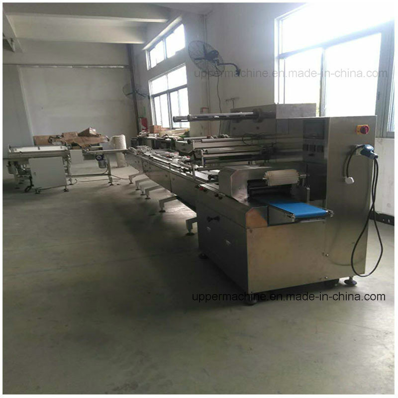 Full Automatic Candy /Cake/Wafer/Chocolate Horizontal Wrapping Machine/ Packing Line